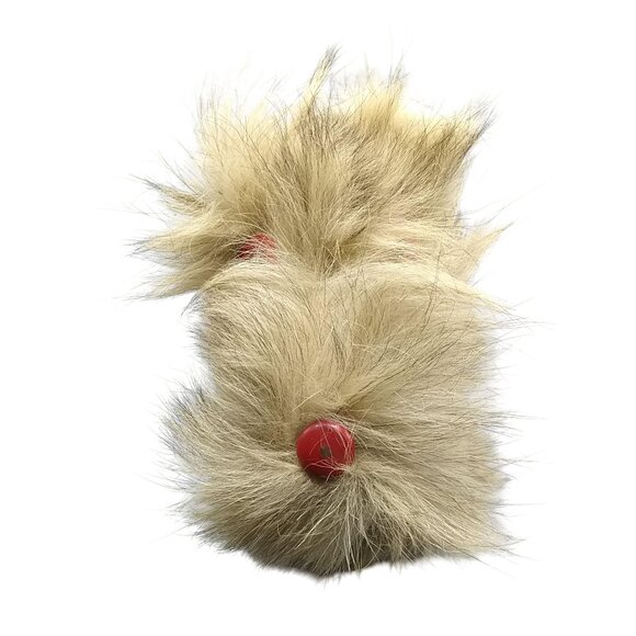 Antique Wire Hair Fox Terrier Puppy, Brown Dog Stuffed Animal Vintage Plush Schn - Picture 4 of 6